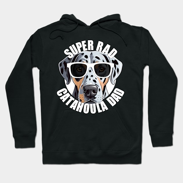 Catahoula Leopard Dog Dad Funny Men's Father's Day Hoodie by Sports Stars ⭐⭐⭐⭐⭐